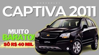 Chevrolet CAPTIVA 2011 SUV com preço de POPULAR [upl. by Tnilf]