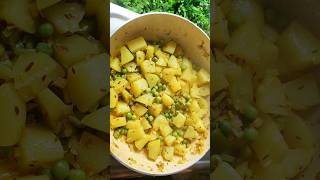 Aloo Matar Ki Sabji  Matar Aloo Ki Sabzi Recipe  Masaledar Aloo Matar Ki Sabzi [upl. by Anekahs]