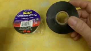 Scotch3M SelfAmalgamating Linerless Rubber Splicing Tape Item 2242 [upl. by Smiley]