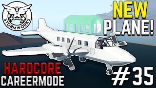 Lets Build A NEW Career Plane  DLC Hardcore Career Mode  35  Stormworks Build and Rescue [upl. by Bancroft]