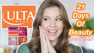 ULTA 21 DAYS OF BEAUTY SALE What To Buy amp What To Skip Plus a few products I have my eye on [upl. by Aguayo467]