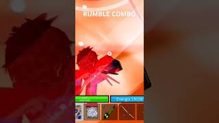 COMBLE RUMBLE bloxfruits [upl. by Nnylireg]