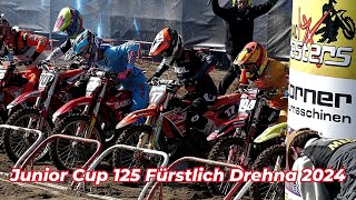 ADAC Junior Cup 125ccm Fürstlich Drehna 2024 [upl. by Granlund]