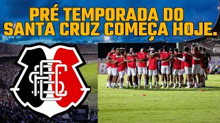 ⚫️⚪️🔴PRÉ TEMPORADA DO SANTA CRUZ COMEÇA HOJE E PODE TER NOVIDADES NO ELENCO [upl. by Ahsiloc]