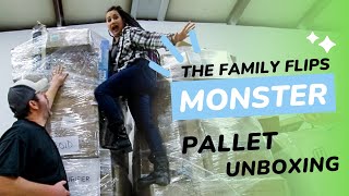 This Liquidation Pallet Was HUGE  UNBOXING [upl. by Liponis779]