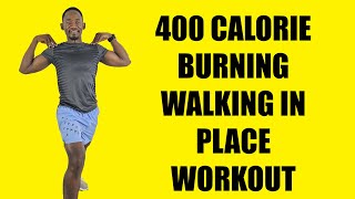 400 Calorie Burning Workout for Losing Weight Fast  40 Minute Walking in Place [upl. by Yecaw745]