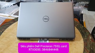 Đã bán Dell Precision 7550 i7 10H ram 32 ssd 1T card RTX30006G 156fhd laptop [upl. by Casilde877]