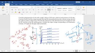 Phototransistor math problems [upl. by Orsino]