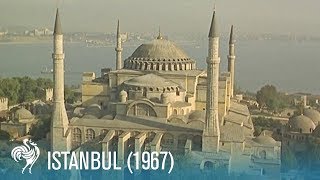 A Travel Guide to Istanbul in the Sixties The Mystery City of Mosques 1967  British Pathé [upl. by Aset588]