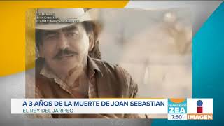 A 3 años del fallecimiento de Joan Sebastian  Noticias con Paco Zea [upl. by Antony]