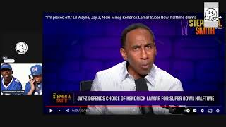 The Funny YaqiaoDiddyHalftime ShowStephen A Smith Reaction [upl. by Melone581]