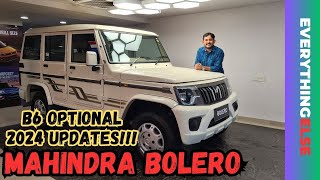 Mahindra Bolero B6O 2024  New Bolero 2024 Top Model [upl. by Donny]