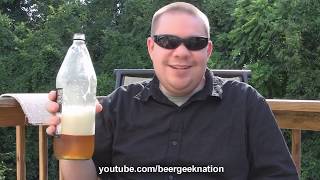 Beer Geek Nation Answers Odeeds 40oz Challenge St Ides High Gravity Malt Liquor [upl. by Enela]