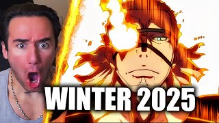 Top 10 Most Anticapated Anime of Winter 2025 REACTION [upl. by Inaliak913]