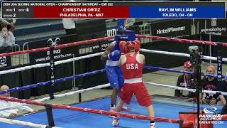 Christian Ortiz VS Raylin Williams [upl. by Ahsieyk663]