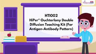 HiPer® Ouchterlony Double Diffusion Teaching Kit For AntigenAntibody Pattern  HTI002 [upl. by Ainslie]