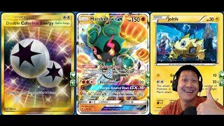 Night March MARSHADOW GX Deck Quick 210 Damage One Hit KO Expanded Format [upl. by Lleryt]