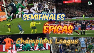 Semifinales Épicas Uefa Championes League [upl. by Hgielah]