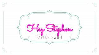 洋楽 Taylor Swift quotHey Stephenquot 和訳 [upl. by Quick]