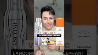 Mejor Vitamina C Lâncome Vs Drunk Elephant shorts [upl. by Larkin338]