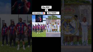 Barcelona or Réal de Madrid danse championsleague barcelona halamadrid viscabarsa duel parati [upl. by Lightfoot]