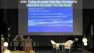 Homöopathie bei Krebs und anderen schweren Pathologien  10 DVDs Kongress 2010 [upl. by Aisanat240]