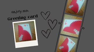 DIY Project Greeting Card  simpleamp Esay  pt1 The Creative Kid [upl. by Noseaj115]