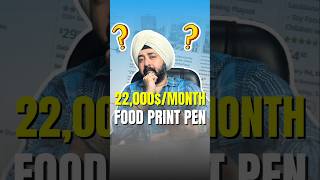 Ever Seen a Food Print Pen😱 fba amazonfbasuppliers business shorts trending [upl. by Ruomyes]