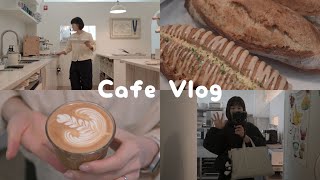 CAFE VLOG 👩🏻‍🍳 A day in my life as a Bakery cafe owner in Korea ☕️🥖 [upl. by Ellga]