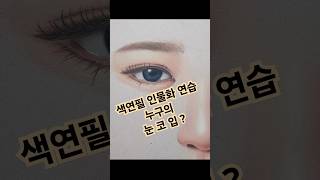 색연필 인물화 그리기 연습 배우기 극사실주의 표현 인물기초수업 인물그리기 색연필인물화 사실주의 [upl. by Ojimmas916]