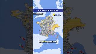 Météo du Jeudi 17 au Samedi 19 Octobre 2024 [upl. by Annaiuq804]