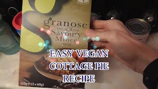 Easy Vegan Cottage Pie Recipe [upl. by Norej]