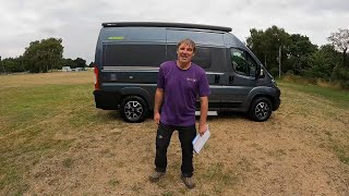 Hymer CamperVan Review  FIXED BED [upl. by Kingsly]