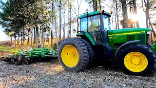 Great Plains TurboMax 1200 Vertical Tillage in The Fall [upl. by Tigirb]