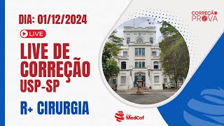 Correção USPSP R Cirurgia 2025  Gabarito Prova de Residência Médica USPSP 2025 R Cirurgia [upl. by Sivam]