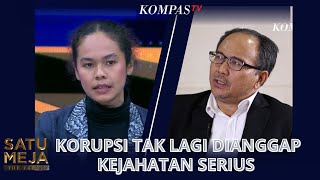 Marak Koruptor Bebas Karena Korupsi Bukan Kejahatan Serius Lagi  SATU MEJA [upl. by Ecnirp]