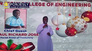 Christmas Day 2022  Ponjesly College of Engineering [upl. by Iclek704]