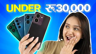 Best Phones To Buy Under Rs 30000 in 2024  My 4 Top Picks [upl. by Naujed]