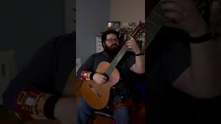 Classico  Day 99 December 24 2022  tenaciousD  shorts classicalguitar tenaciousd [upl. by Yahsal473]