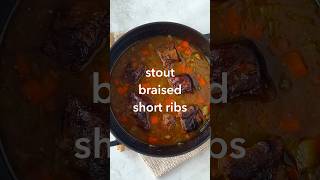 StoutBraised Beef Short Ribs Stew Recipe [upl. by O'Dell]