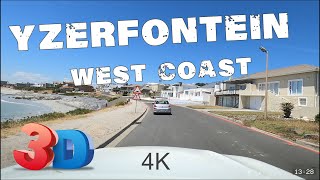 Drivers view  Yzerfontein  a seaside retirementholiday village north of Cape Town [upl. by Tuhn]