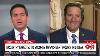 Garamendi speaks with CNN on Speaker Kevin McCarthys leadership [upl. by Edialeda819]