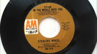 Stuck in The Middle With You  Stealers Wheel  1972 Vinyl 45RPM [upl. by Deny]