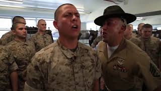 Marine Drill Instructors DESTROYING Recruits [upl. by Rhu]