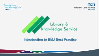 Introduction to BMJ Best Practice [upl. by Anaibaf693]