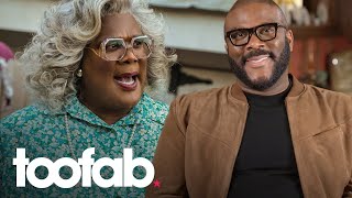 Tyler Perry on Madeas Future and Homecoming Coming Out Scene  toofab [upl. by Namijneb82]