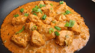 Hähnchengeschnetzeltes Rezept Geschnetzeltes perfekt für Reis Butter Chicken Rezept [upl. by Naima]