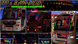 Top 5 BMR Bus Mod For Bussid Top 5 BMR Komban Tourist Bus Mod  Download link in Description 👇 [upl. by Nanaek]