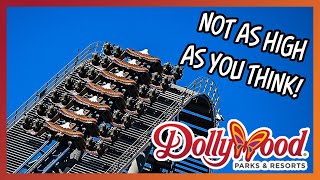 How Original Are Dollywoods Roller Coasters  NOT As High As You Think [upl. by Eetnuahs]