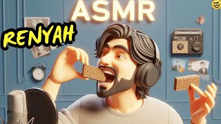 ASMR Chocolate Wafer Eating Sounds🤤 asmr asmrsounds chocolate wafer eatingsounds [upl. by Havener]